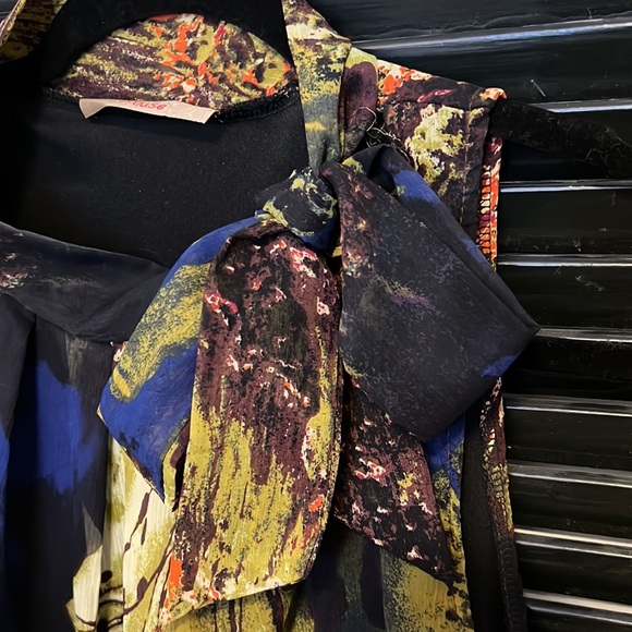 Miuse sleeveless top with tie at neckline - Picture 4 of 6